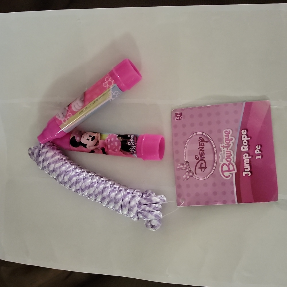 NEW Minnie Mouse Jump Rope Bow-tique NEW